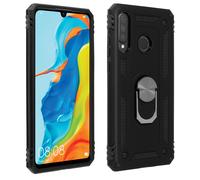 Avizar Huawei P30 Lite Case Bi Material Rigid Soft Magnetic Ring Stand