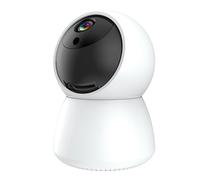 Avizar Indoor 360° Wifi 2.4 GHz HD 1080p XBot Audio Detection Camera, White