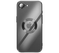 Avizar iPhone 17e Case with Chrome Plated Edges in Soft Silicone