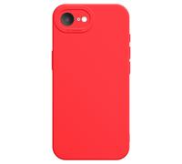 Avizar iPhone 17e Silicone Case with Raised Camera Edge, Red