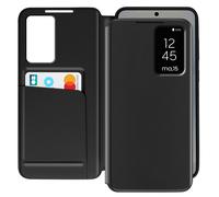 Avizar Leather Case for Galaxy S25 Plus Display Window Card Holder