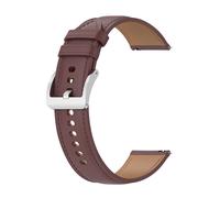 Avizar Leather Strap for Galaxy Watch / Huawei Watch, Brown