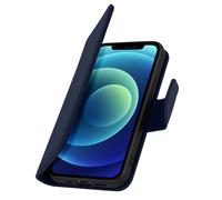 Avizar Leather Wallet Case for iPhone 12 Mini with Stand Function