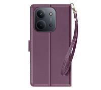 Avizar Magnetic Wallet Case for Xiaomi Redmi 15C with Strap with stand