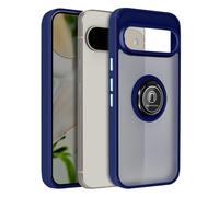 Avizar Metal Ring Case for Pixel 9 & Pixel 9 Pro Stand, Night blue