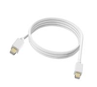 Avizar Mini DisplayPort Male to Male Video Cable 4K High Resolution 1.8m, White