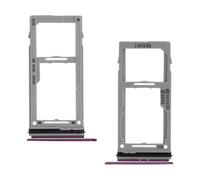 Avizar Nano-SIM & Micro-SD tray replacement part for Galaxy S9, Purple