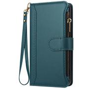Avizar Oppo A5 Pro Wallet Case Removable Wrist Strap Magnetic Closure