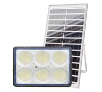Avizar Outdoor LED Solar Projector 9000K with Automatic Detection, Grey