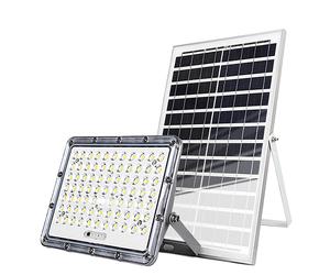 Avizar Outdoor LED Solar Projector 9000K with Automatic Detection, Grey