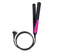 Avizar Portable Hair Straightener and Curler Tourmaline Ceramic 20W, Pink