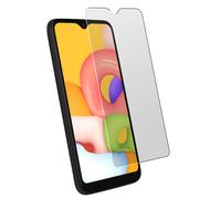 Avizar Protective film for Galaxy A01 9H Tempered Glass Anti-Smear, Transparent