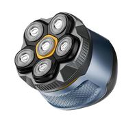 Avizar Rechargeable 6-Head Rotating Electric Shaver for Wet or Dry Use