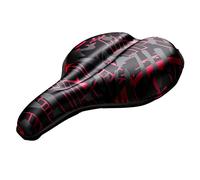 Avizar Reinforced Gel Bike Seat Cover with Comfortable Foam 28×17cm / Red
