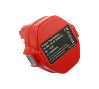 Avizar Replacement Battery for Makita Tool 1420 Ni-MH 14.4V 3000mAh 43.2Wh, Red