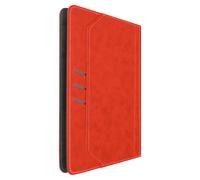 Avizar Retro Case for Tablet 10 inch Adjustable Support and Card Holder, Red