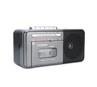 Avizar Retro Radio with Bluetooth Cassette Player and AM/FM/SW Tuner, Dark grey