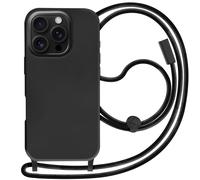 Avizar Semi-rigid Soft-touch Lanyard Case for iPhone 16 Pro Max