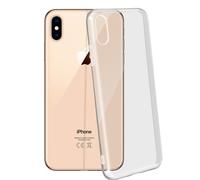 Avizar Shockproof Case for iPhone XS Max Classic in Soft Silicone, Transparent