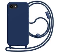 Avizar Silicone Case for iPhone 17e with Adjustable Braided Nylon Cord