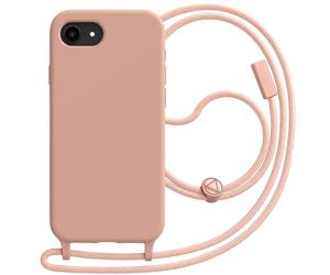 Avizar Silicone Case for iPhone 17e with Adjustable Braided Nylon Cord