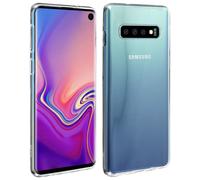 Avizar Silicone case, Glossy & matte back Cover for Galaxy S10