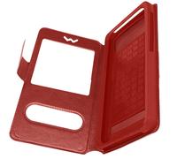 Avizar Size L Case Dual Window Video Stand, Red