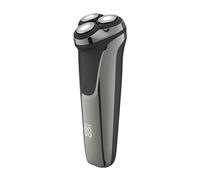 Avizar Smart Waterproof Rechargeable Electric Rotary Shaver with 3 Heads, Grey
