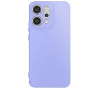 Avizar Soft Silicone Case for Oppo Reno 14 Soft-Touch, Light purple