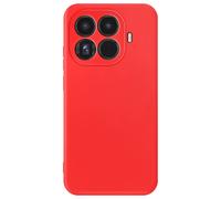 Avizar Soft-Touch Case for Xiaomi 15T Pro in Anti-slip Silicone, Red