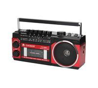 Avizar Solid Wristband FM/AM/SW 3-Band Radio with Cassette Player and Bluetooth