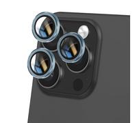 Avizar Tempered Glass Camera for iPhone 16 Pro Hardness 9H Anti-scratch, Blue