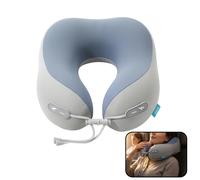 Avizar U-Shaped Travel Pillow for Neck Ergonomic Support Ultra Comfortable