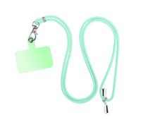 Avizar Universal Smartphone Case Lanyard Braided Nylon 90cm Adjustable, Green
