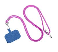 Avizar Universal Smartphone Case Lanyard Braided Nylon 90cm Adjustable, Purple