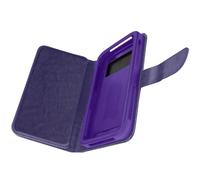 Avizar Universal Smartphone wallet case, with 6 card slots, size: XXL, Purple