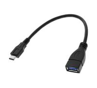 Avizar USB OTG Female to Male USB type C Adapter Cable