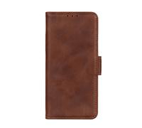 Avizar Vintage Leather-Effect Wallet Case for the Galaxy A27 with Stand Function