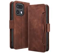 Avizar Wallet Case for 16 Pro with Stand and Removable Card Holder, Brown
