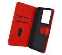 Avizar Wallet Case for Oppo Reno 8 Pro 5G Grained Chesterfield Stand Function