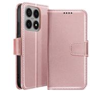Avizar Wallet Case for Xiaomi 17 with Foldable Stand Function, Champagne pink