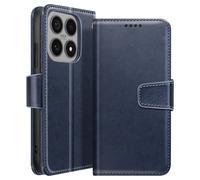 Avizar Wallet Case for Xiaomi 17 with Foldable Stand Function, Night blue