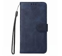 Avizar Wallet Case for Xiaomi 17T Leather Effect with Video Stand, Night blue