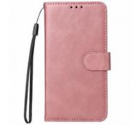 Avizar Wallet Case for Xiaomi 17T Pro Leather Effect with Video Stand, Pink
