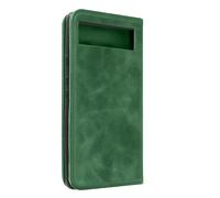 Avizar Wallet folio Case Pixel 6a Card Holder Soft-touch, Green