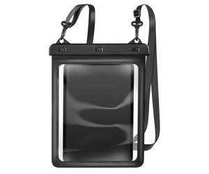 Avizar Waterproof Case for 12-inch Tablet IPX8 with Touch Window and Strap