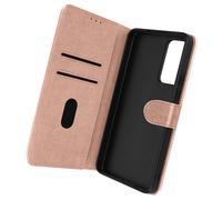 Avizar Xiaomi 12 Lite Wallet Cover Case Video Stand Feature, Pink