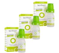 AVÍZOR aVIZOR LACRIFRESH Aloe - Pack 3x10ml - Eye Drops - Moisturizing and Lubricating with Aloe Vera - Instant Relief for Eye Irritation - Phosphate-Free - Easy Application
