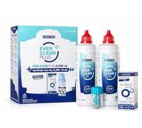 Avizor EverClean Plus Contact Lens Solution 2x350ml + Lacrifresh Ocu-Dry 0.3% 10ml Eye Drops