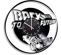 AVJERA Back To The Future Vinyl Record Retro Wall Clock Birthday New Year Christmas Birthday Gift Personality Creative Home Design Wall Decoration